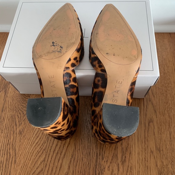 1.State leopard print block heels in size 7.5 - Picture 6 of 6